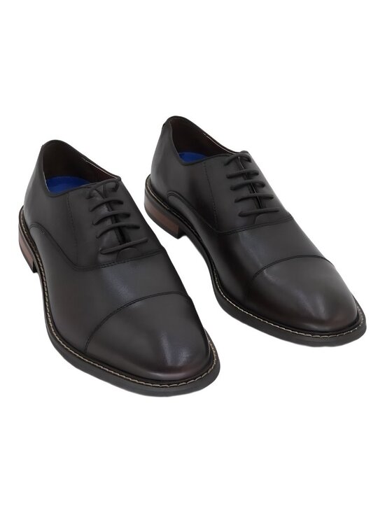 Vince Camuto Mens Lyre Oxford Dress Shoes Mocha Brown US 8.5M EU 41.5 main image 4